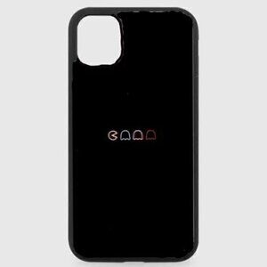Black PacMan Phone Case